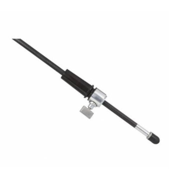 Cello Endpin Double Lock, Carbon, Ebony Cone Ø 25 mm 52cm