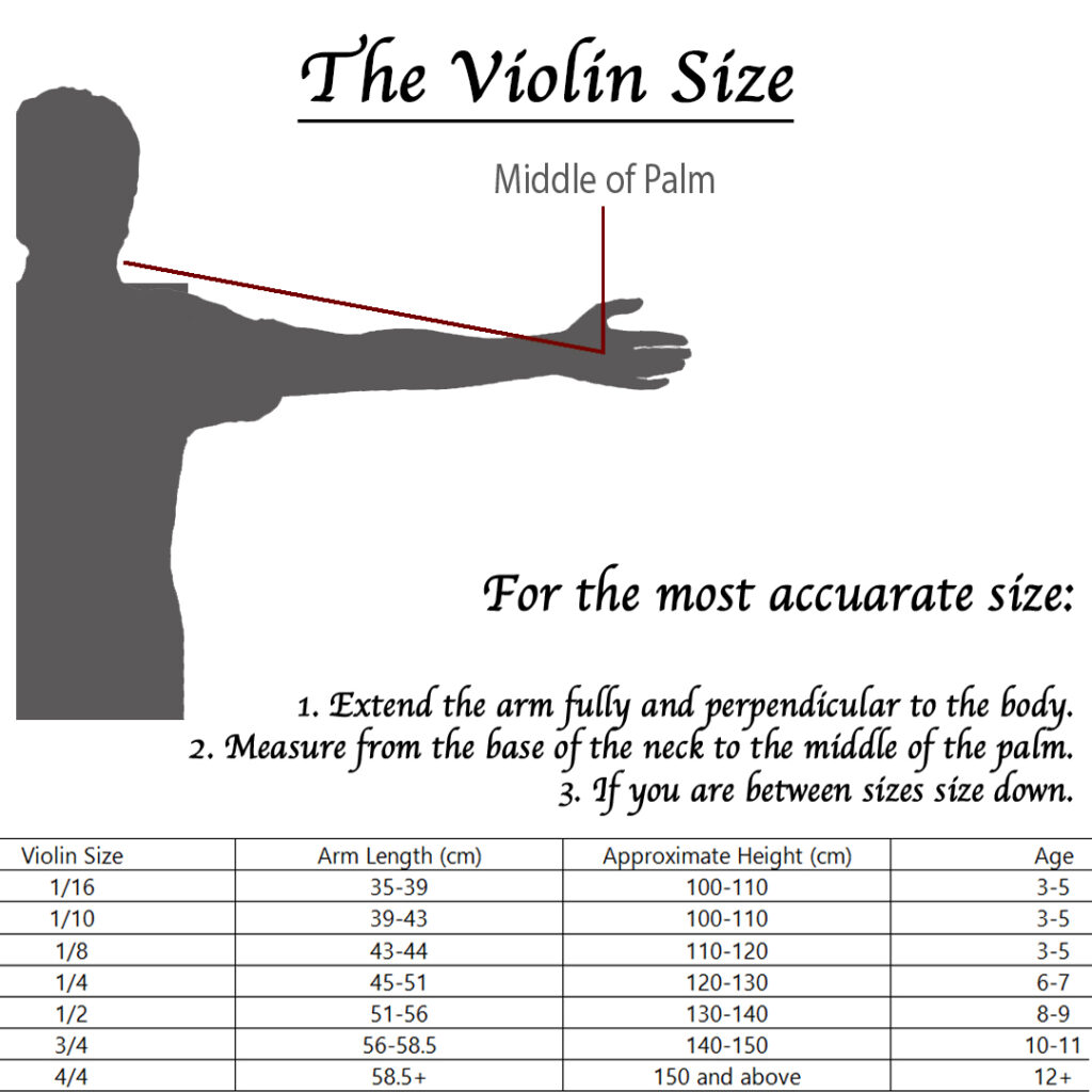 How to choose the right size violin… | Michalis Pantelides Violins