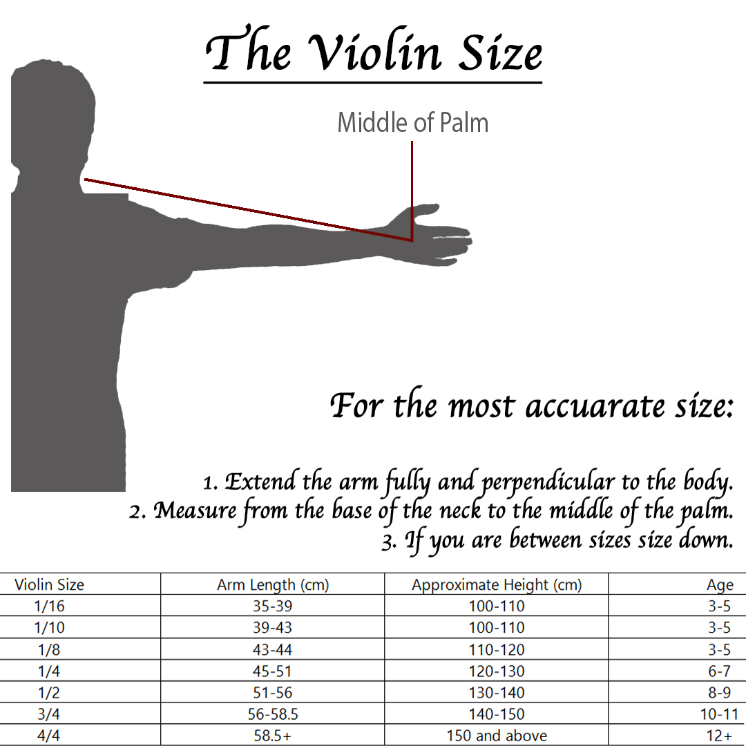 How choose right size violin… | Pantelides Violins