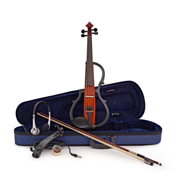 GEWA E-VIOLIN SET BROWN 4/4 - Image 6