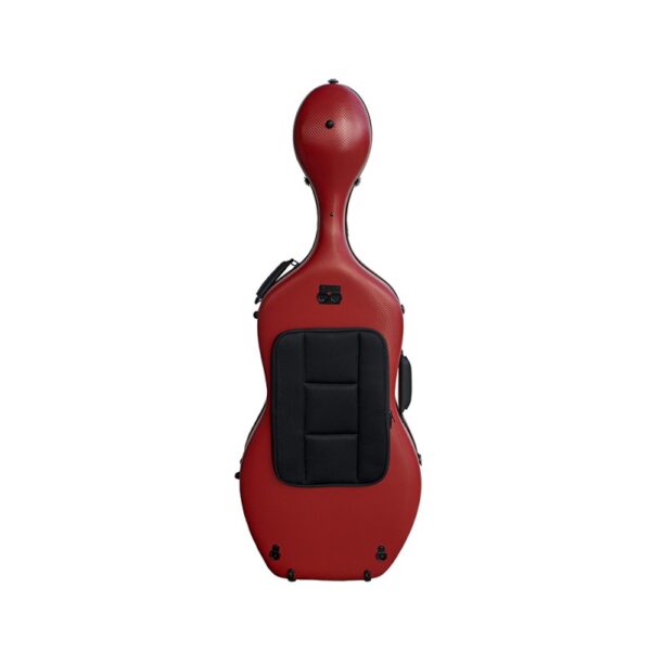 ARTIST DYNAMIC CELLO CELLO CASE with SHEET MUSIC BAG RED - Image 2